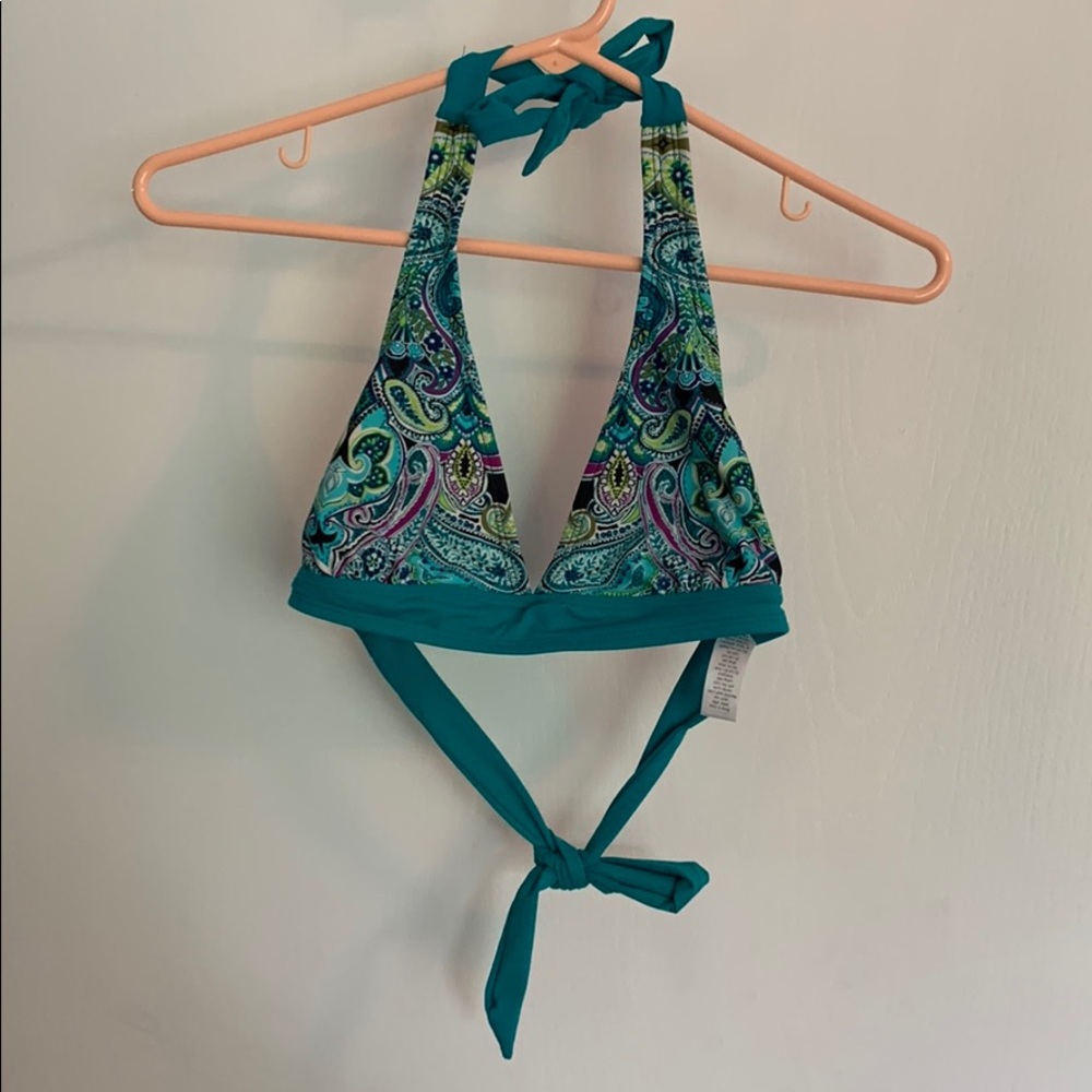 Athleta tie bikini top